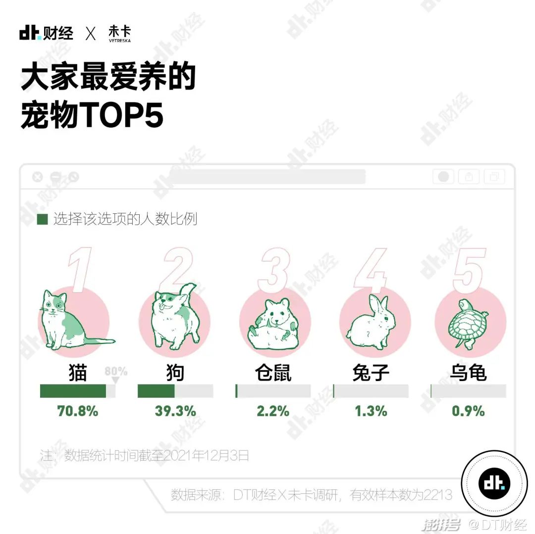 国产青年养宠报告：猫和狗，谁排第1？